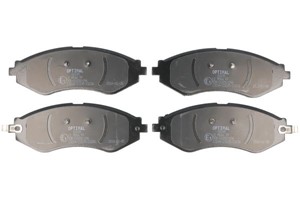 Jarrupalasarja, levyjarru, Etuakseli, CHEVROLET,DAEWOO, 96245178, 96253367, 96253382, 96253383, 96281937, 96281939, 96319060, 96349060,