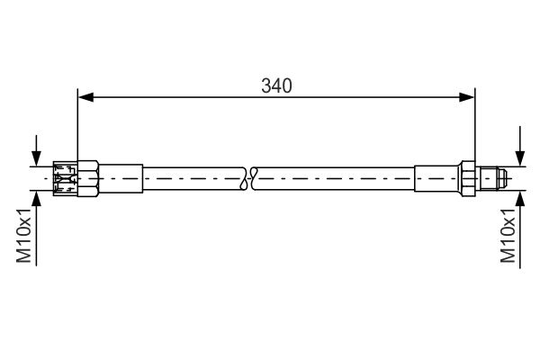 Jarruletku BOSCH 1 987 476 129