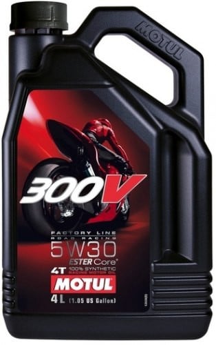 Moottoriöljy MOTUL 300V 4T FL 5W30 4L