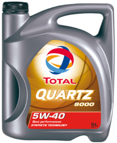 Moottoriöljy TOTAL 5W40 QUARTZ 9000 5L