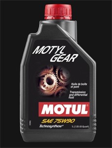 Motul MOTYLGEAR 75W-90, Edessä, Taka-akseli