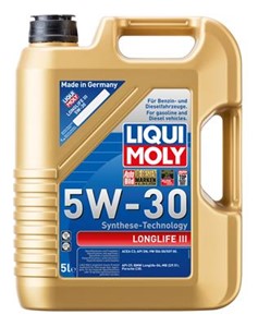 Liqui moly Longlife III 5W-30 5L, Universal