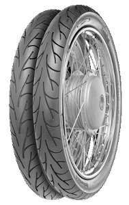 Continental ContiGo ( 2 1/2-16 RF TT 42M takapyörä, M/C, etupyörä )