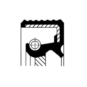 Akselitiiviste, kampiakseli, Vaihteiston puoli, CITROËN,DS,FIAT,FORD,LANCIA,PEUGEOT,SUZUKI,VOLVO, 012745, 1231923, 1313840, 1350607, 161