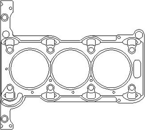 Tiiviste, sylinterikansi, OPEL AGILA, CORSA B, CORSA C, VAUXHALL AGILA Mk I, CORSA Mk II, 56 07 058, 90543010