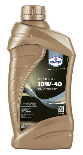 Moottoriöljy EUROL 10W40 TURBOCAT 1L