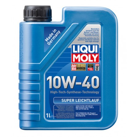 Moottoriöljy LIQUI MOLY SUPER LEICHTLAUF 10W40 1L