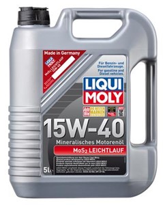 Liqui moly MoS2 Leichtlauf 15W-40 5L, Universal