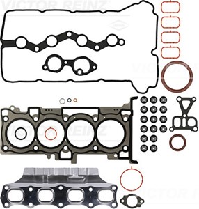 Täydellinen tiivistesarja, moottori, CITROËN C4 AIRCROSS, MITSUBISHI ASX, PEUGEOT 4008, 1000B452, 16 082 621 80