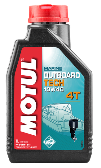 Moottoriöljy MOTUL OUTBOARD TECH 4T 10W40 1L