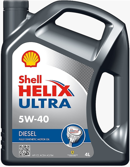 Moottoriöljy SHELL HELIX ULTRA DIESEL 5W40 4L