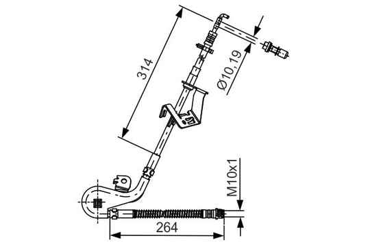 Jarruletku BOSCH 1 987 481 428