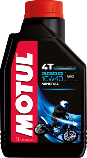 Moottoriöljy MOTUL 3000 4T 10W40 1L