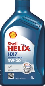 Shell Helix HX7 Professional AV 5W-30, Universal