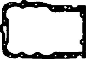Tiiviste, öljypohja, OPEL AGILA, CORSA B, CORSA C, CORSA D, VAUXHALL AGILA Mk I, CORSA Mk II, 55 353 798, 6 52 647, 652610, 90 529 438