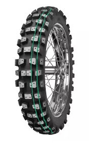 Mitas XT-454 ( 110/100-18 TT 54M 2 gruen, takapyörä, kumiseos Super Soft Extreme, NHS )