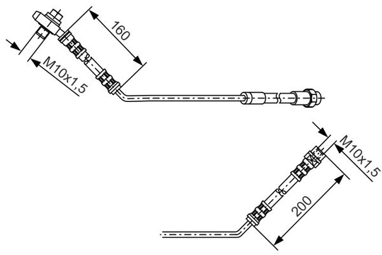 Jarruletku BOSCH 1 987 476 054