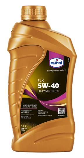 Moottoriöljy EUROL 5W40 PLX 1L
