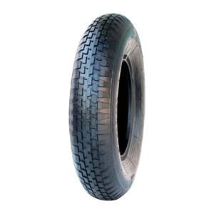 Veloce V6635 ( 4.80/4.00 -8 4PR TT SET - Reifen mit Schlauch, schwarz )
