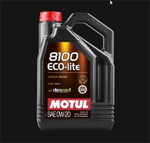 Motul 8100 ECOLITE 0W-20 DE, Universal