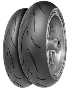 Continental ContiRaceAttack Comp. ( 180/60 ZR17 TL 75W takapyörä, M/C, kumiseos keski )