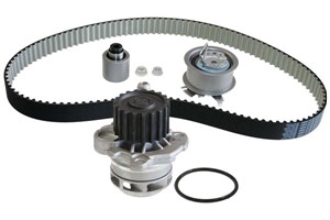 Vesipumppu + jakohihnasarja, SEAT IBIZA III, LEON, VW BORA I, BORA Variant, GOLF IV, GOLF Variant IV