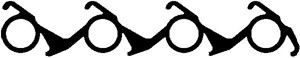 Tiiviste, imusarja, DAEWOO,MERCEDES-BENZ,SSANGYONG, 601 141 01 80, 601 141 02 80, 601 141 11 80