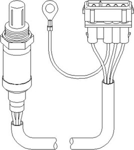 Lambda-sondi, SEAT CORDOBA, IBIZA II, VW GOLF III, GOLF Variant III, PASSAT B3/B4, PASSAT B3/B4 Variant, VENTO, 030 906 265AA