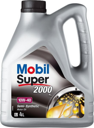 Moottoriöljy MOBIL 10W40 SUPER 2000 4L