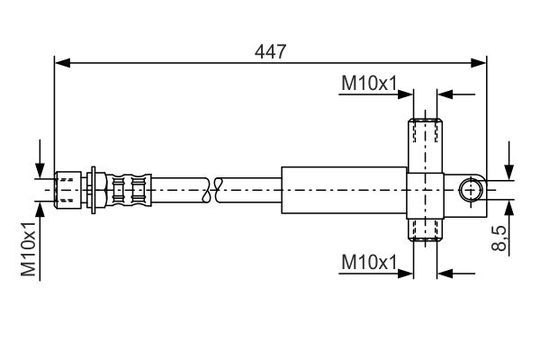 Jarruletku BOSCH 1 987 476 614