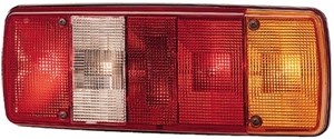 Lasi, takavalo, Oikea, Vasen, VW LT 28-35 Flak/chassi I, LT 40-55 Flak/chassi I, TRANSPORTER Flak/chassi IV, 143 5134, 2120 703070, 4246