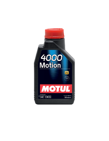 Moottoriöljy MOTUL 4000 MOTION 10W30 1L