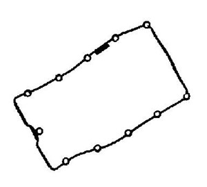 Tiiviste, venttiilikoppa, AUDI A4 B7, A4 B7 Avant, A6 C6, A6 C6 Avant, 03G 103 483 B