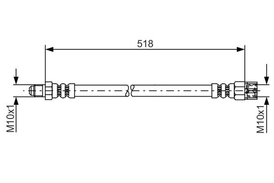 Jarruletku BOSCH 1 987 481 007