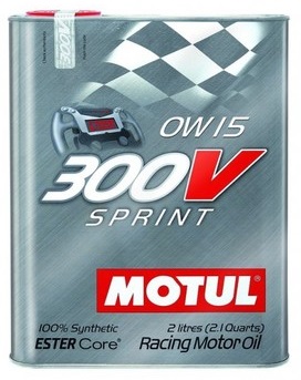 Moottoriöljy MOTUL 300V SPRINT 0W15 2L