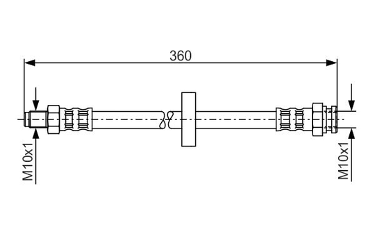 Jarruletku BOSCH 1 987 481 017