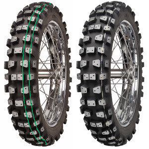 Mitas XT454 Winter Friction ( 110/90-19 TT 62M takapyörä, NHS, weiss )