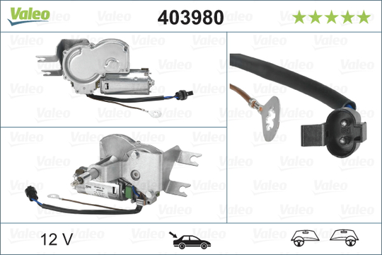 Pyyhkijän moottori VALEO 403980