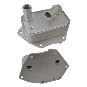 Öljynjäähdytin, moottoriöljy, CITROËN,FORD,JAGUAR,LAND ROVER,PEUGEOT, 1103P4, 1451593, 1492022, 6G9Q6L625AB, 6G9Q6L625AC, 9682632980, C2