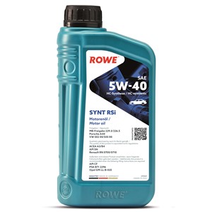 ROWE HIGHTEC SYNT RSi SAE 5W-40 1L, Universal
