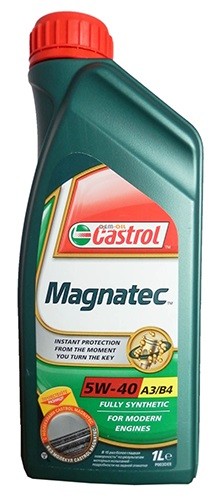 Moottoriöljy CASTROL 5W40 MAGNATEC A3/B4 1L