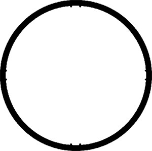 Tiiviste, imusarja, Yläpuolella, AUDI,SEAT,SKODA,VW, 036129717E, 036253717E