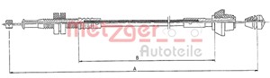 Kaasuvaijeri, FORD KA, 1032225