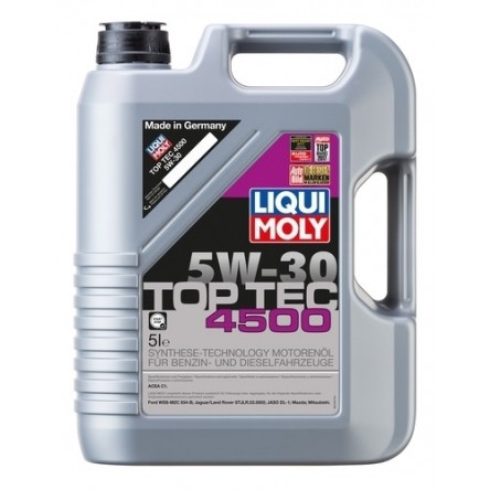 Moottoriöljy LIQUI MOLY TOP TEC 4500 5W30 5L