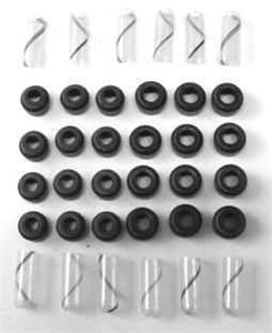 Tiivistesarja, venttiilivarsi, BMW,CITROËN,DAEWOO,MERCEDES-BENZ,MINI,MITSUBISHI,SSANGYONG, 104 050 02 58, A 104 050 02 58