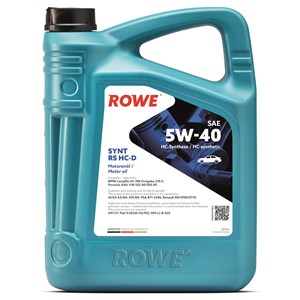 ROWE HIGHTEC SYNT RS HC-D SAE 5W-40 5L, Universal
