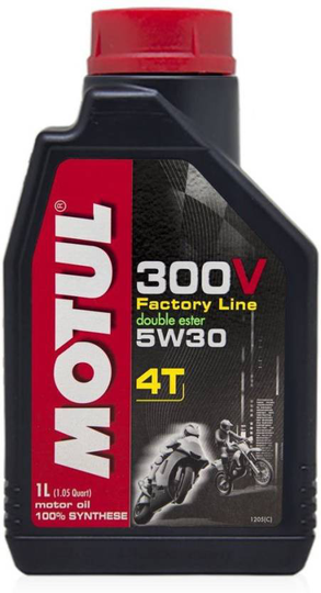 Moottoriöljy MOTUL 300V 4T FL 5W30 1L