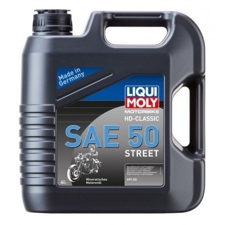 Moottoriöljy LIQUI MOLY MOTORBIKE HD-CLASSIC SAE 50 STREET 4L