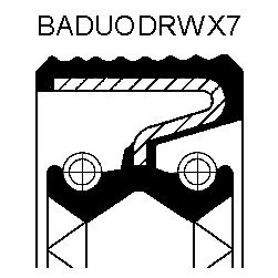 Akselitiiviste, jakovaihteisto, Sisempi, Imu, AUDI Q3, TT, TT Roadster, SEAT ALHAMBRA, VW SHARAN, TIGUAN, 0A6409189C, 0A6409189F