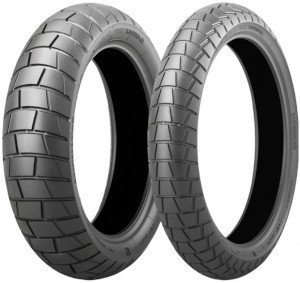 Bridgestone AT 41 R ( 130/80 R17 TL 65H takapyörä, M+S-merkintä, M/C )